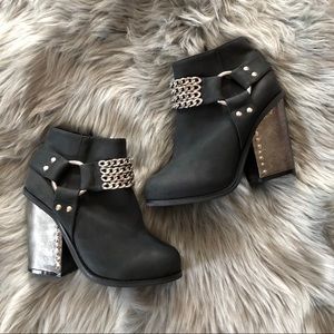 Jeffrey Campbell Motorama Booties / Boots